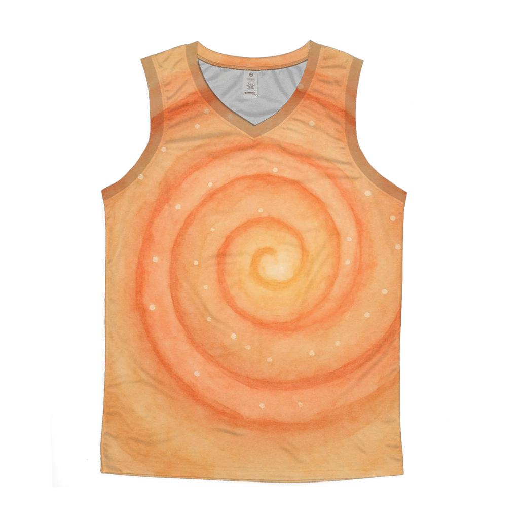Gentle Spiral Path stylish racerback tanks