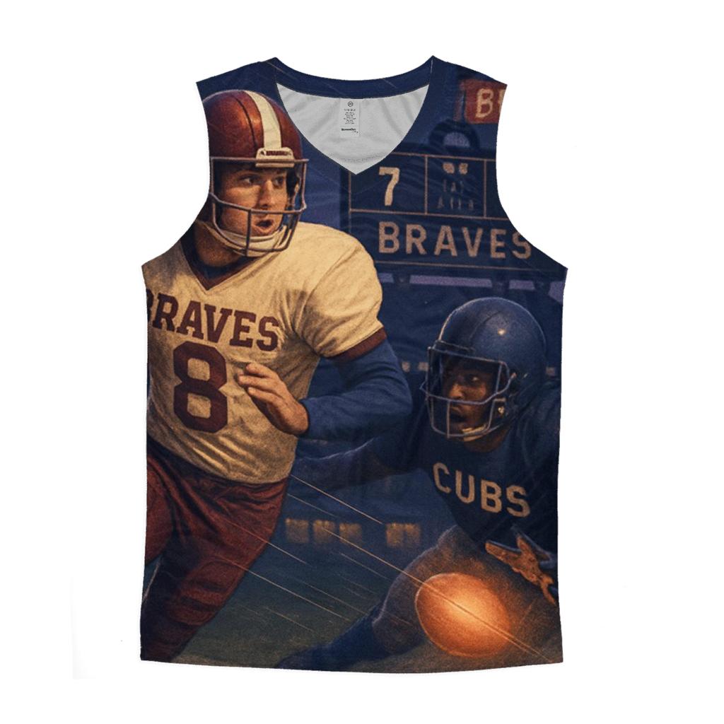 Seventh Inning Two Minute Drill personalized athletic tanks