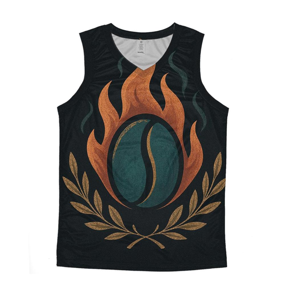 Roast Flame Emblem personalized athletic tanks