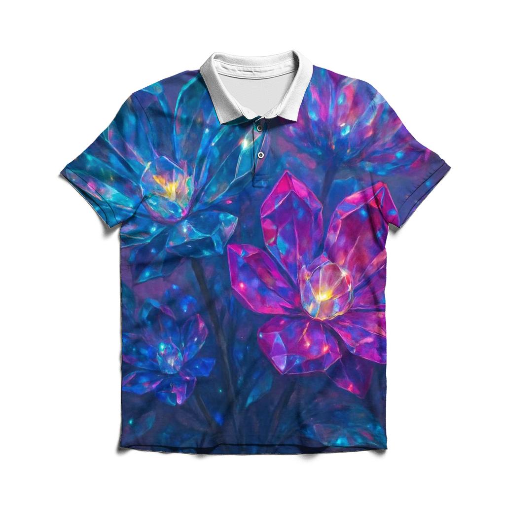 Prism Petals casual sports polo shirts