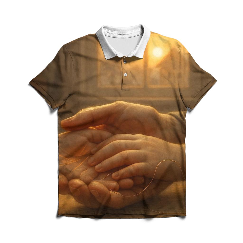 Hands That Build Tomorrow custom polo shirts