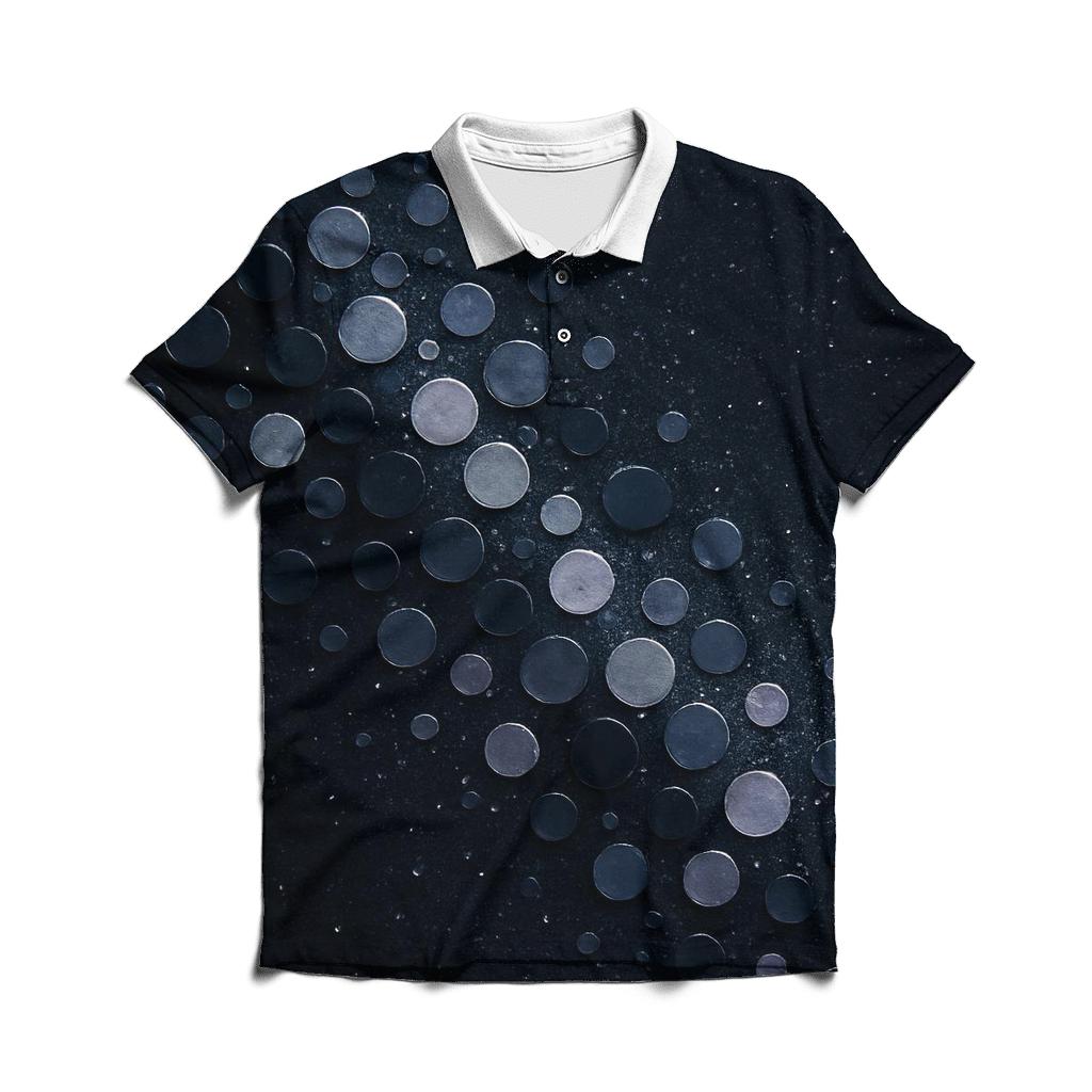 Midnight Sequins branded logo polo shirts
