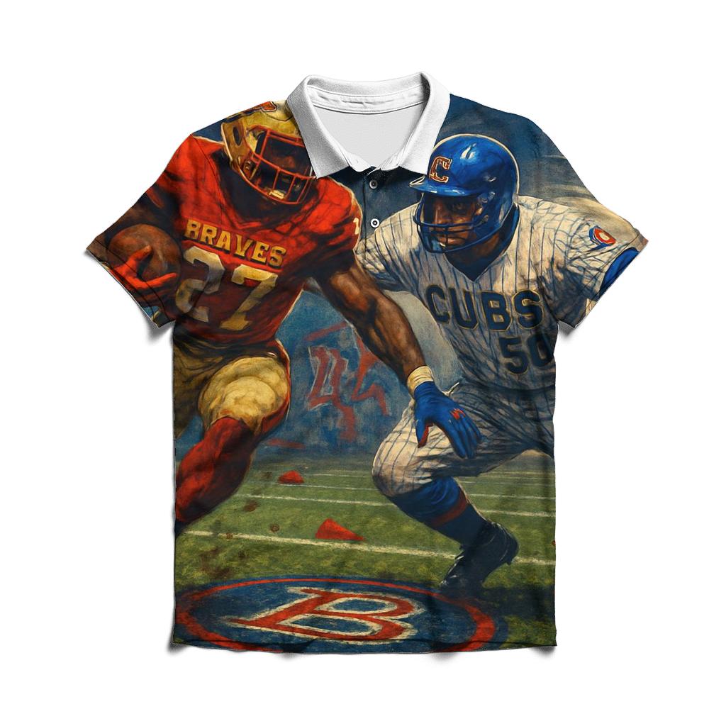 Tomahawk Blitz In The Subway Series Dome custom polo shirts