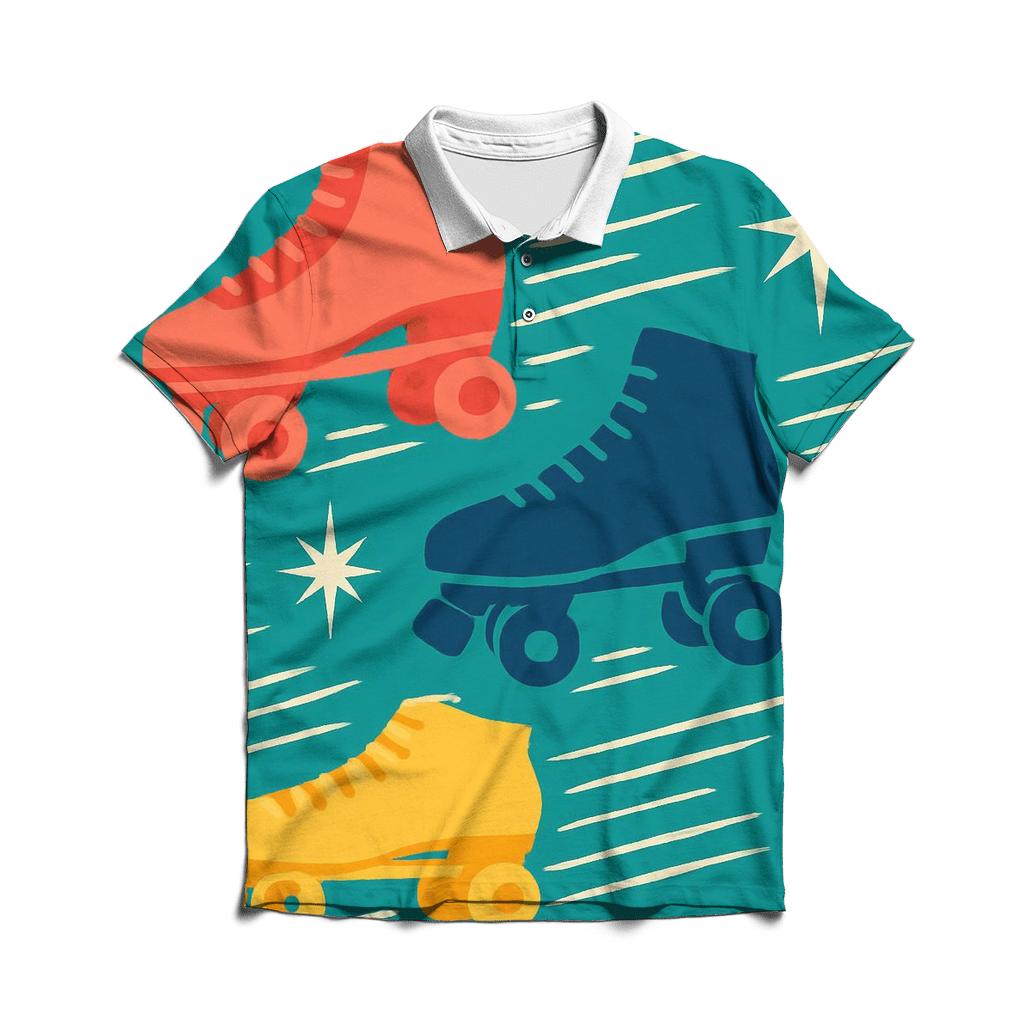 Turbo Skate Street premium cotton polo shirts