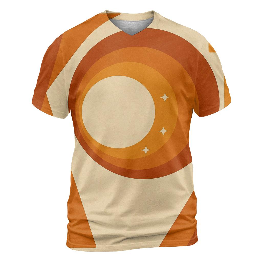 Harvest Moon Geometry statement graphic shirts