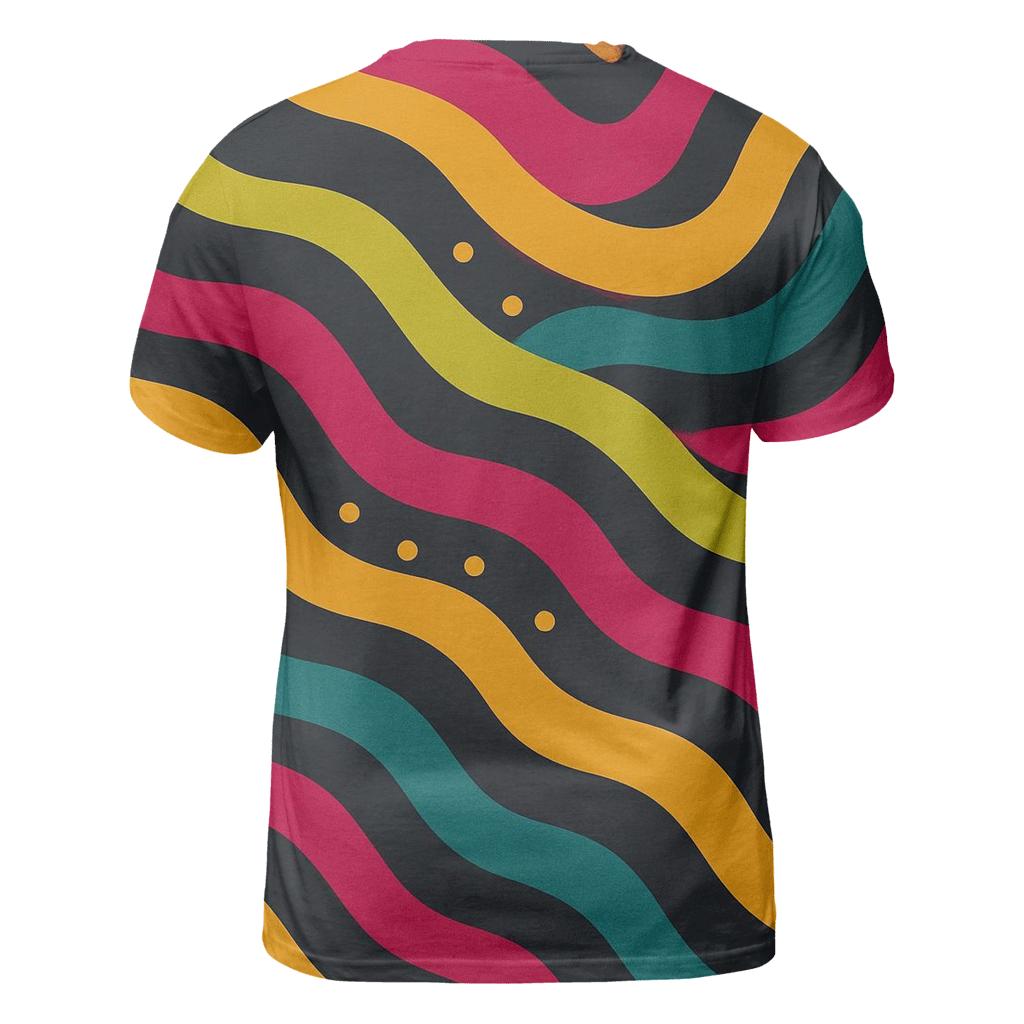 Acid Rainbow Tracks custom all-over print shirts