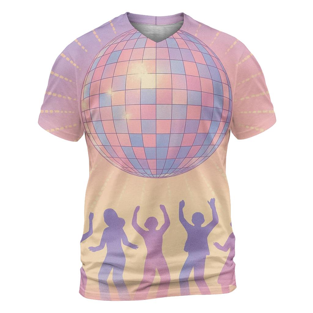 Disco Dot Panorama designer pattern shirts