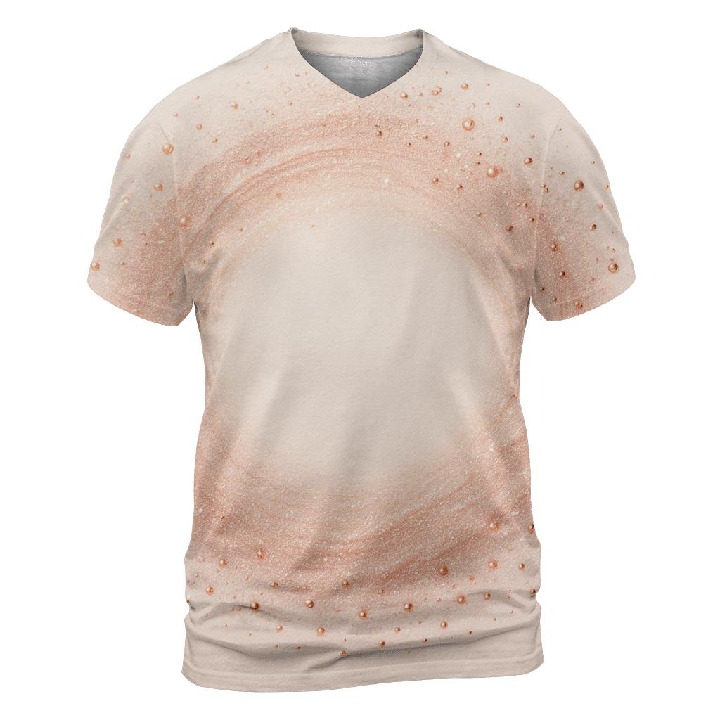 Rose Gold Halo personalized full print shirts