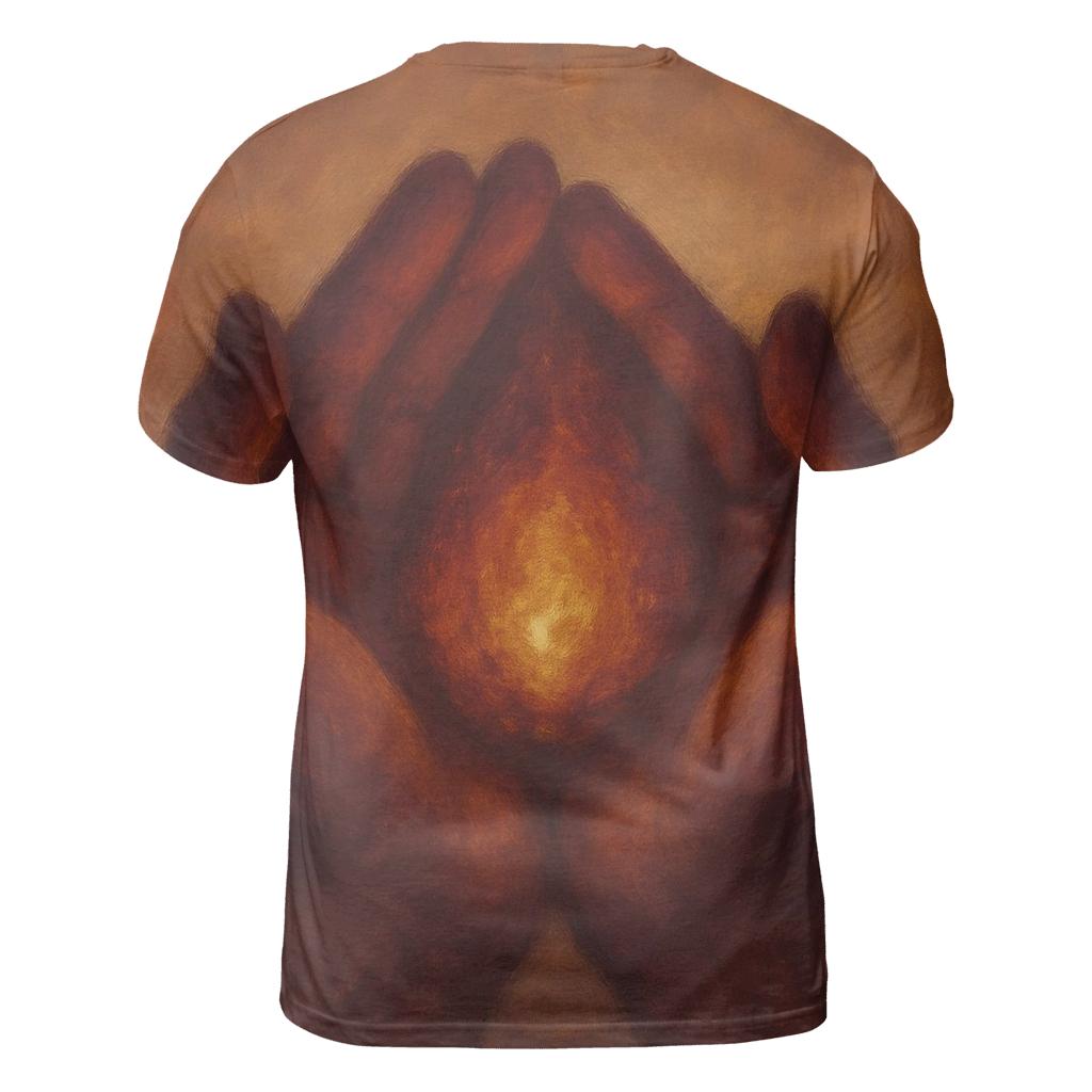 Ember Of Compassion statement graphic shirts