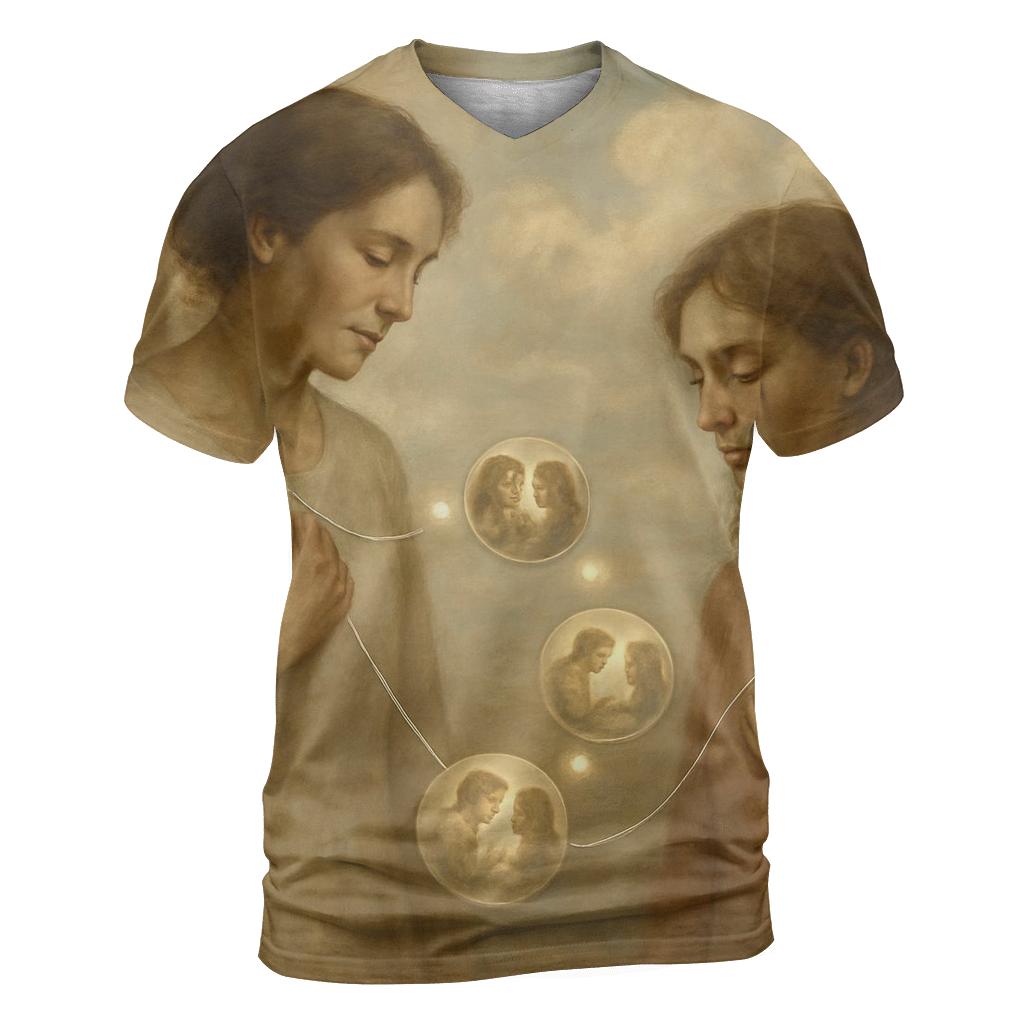 The Silent Thread statement graphic shirts