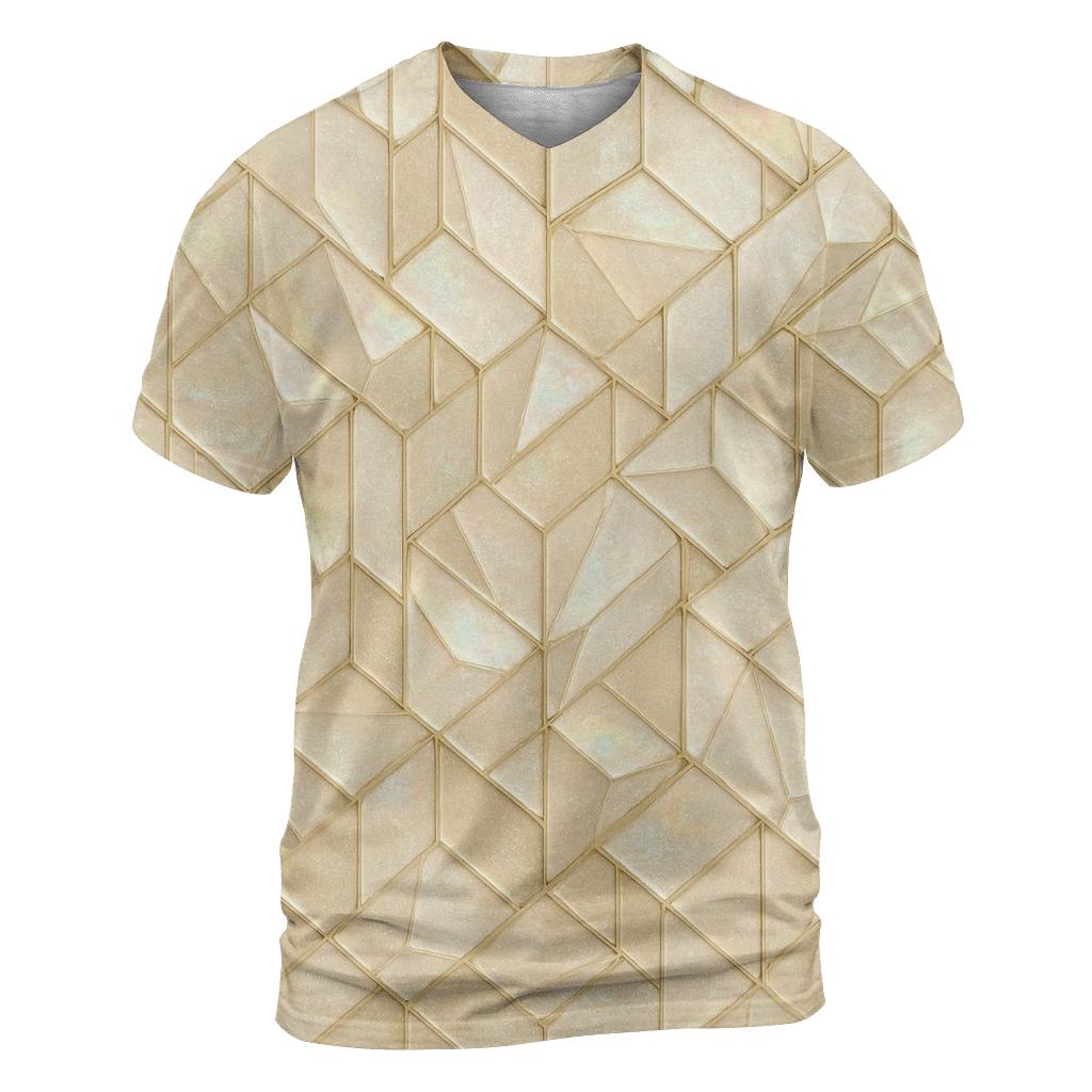 Crystal Cascade Mosaic custom all-over print shirts