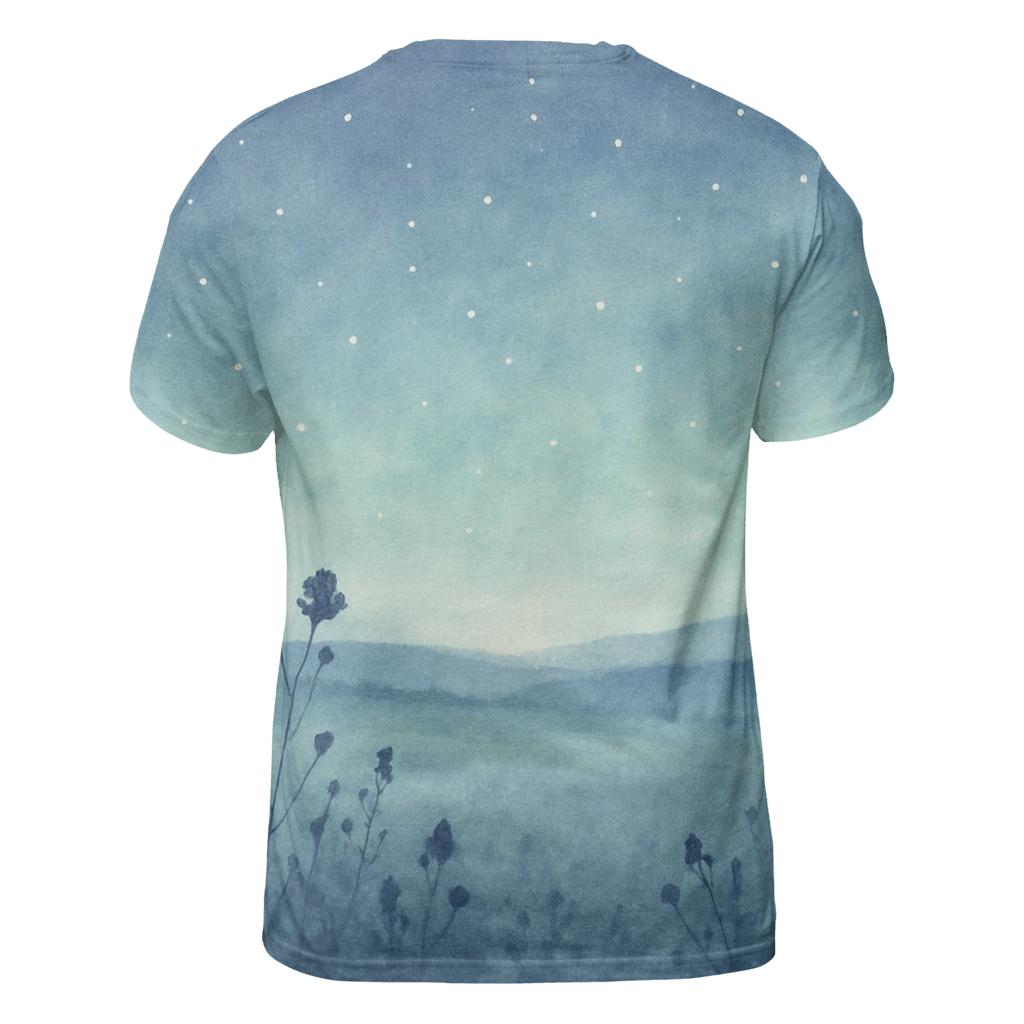 Starlit Meadow designer pattern shirts