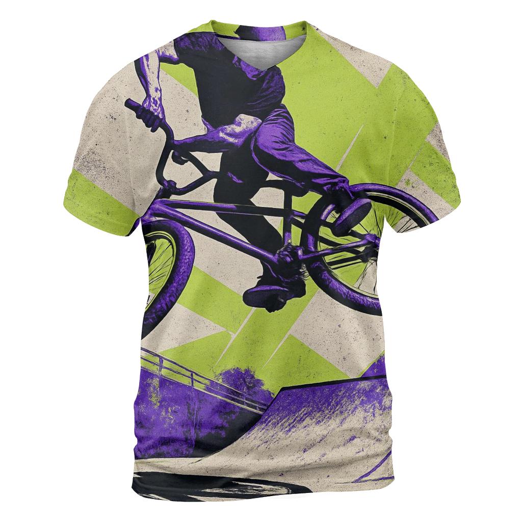 Freestyle BMX Alley statement graphic shirts