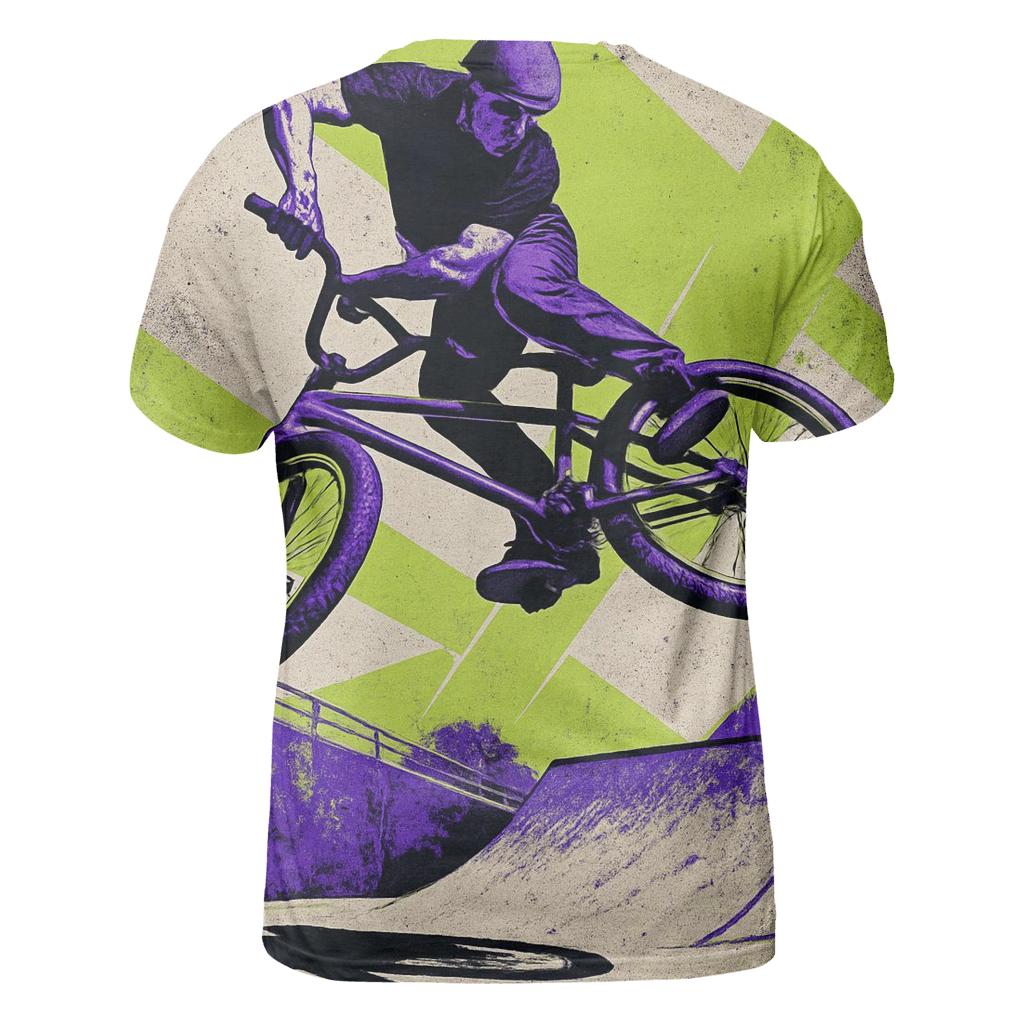 Freestyle BMX Alley statement graphic shirts