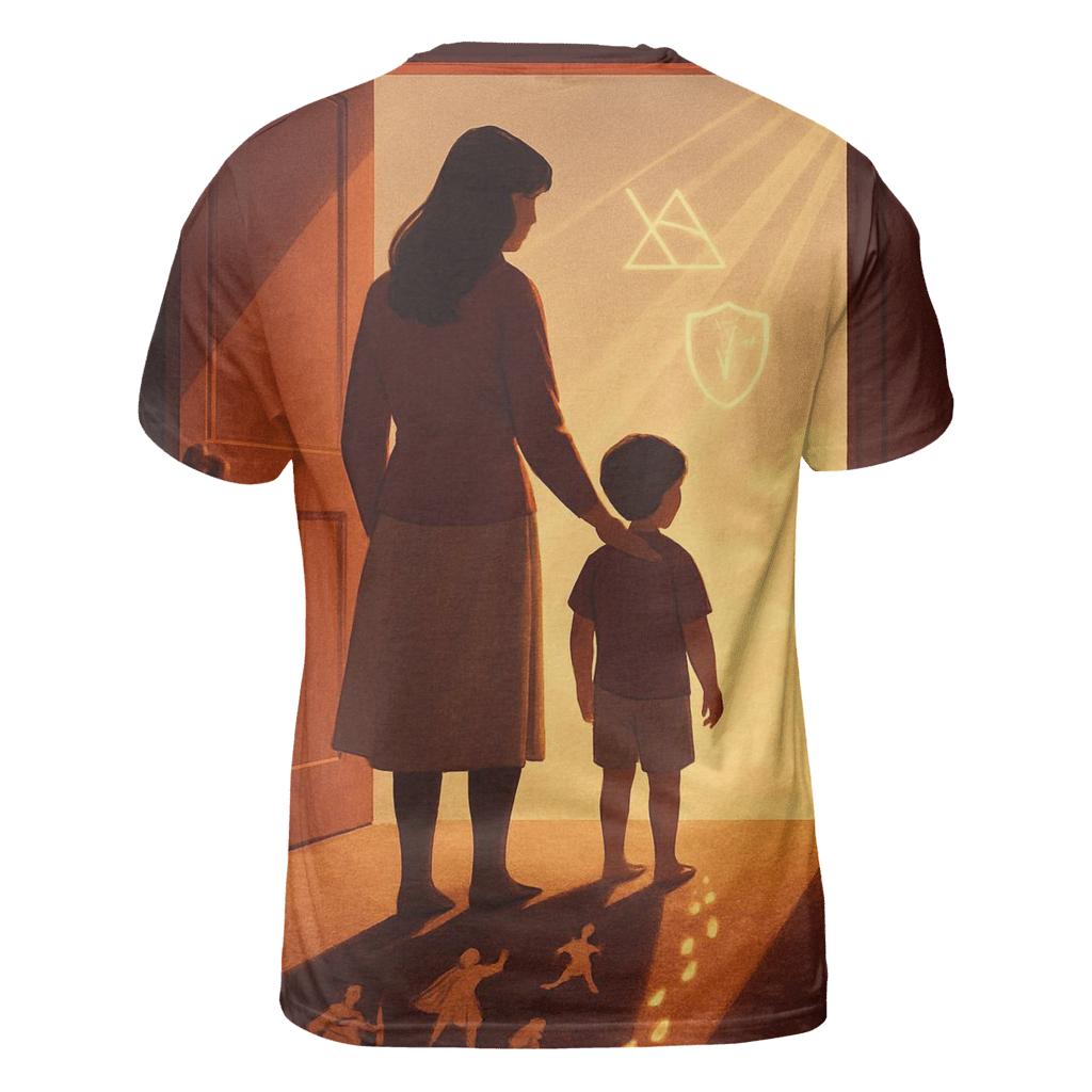 Guardian Of Quiet Courage artistic all-over print tops