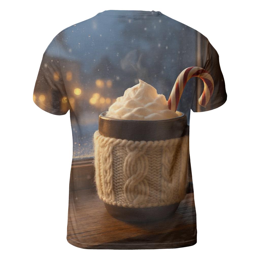 Window Cocoa Village vibrant all-over design tees