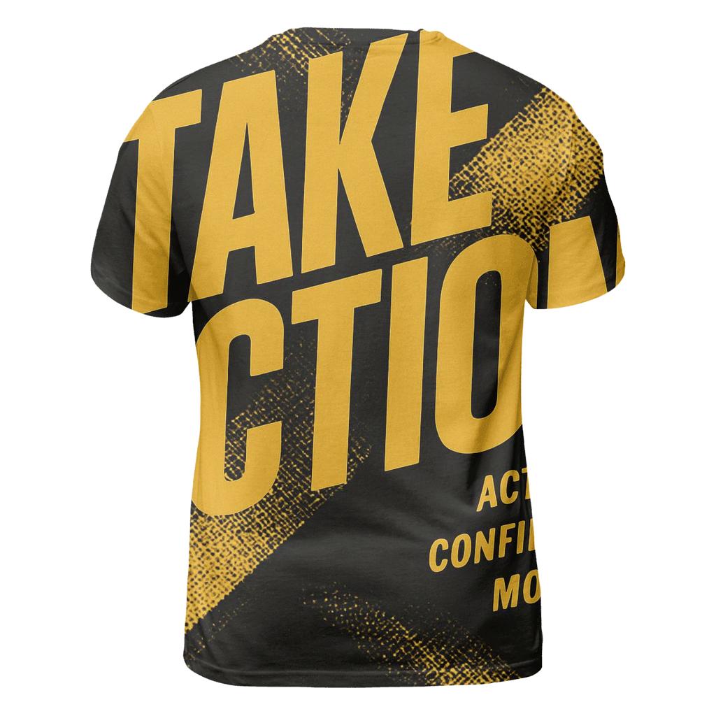 Bold Typography Empowerment unique graphic print tees