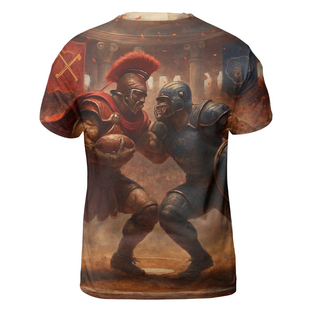 Ballpark Coliseum Charge custom all-over print shirts