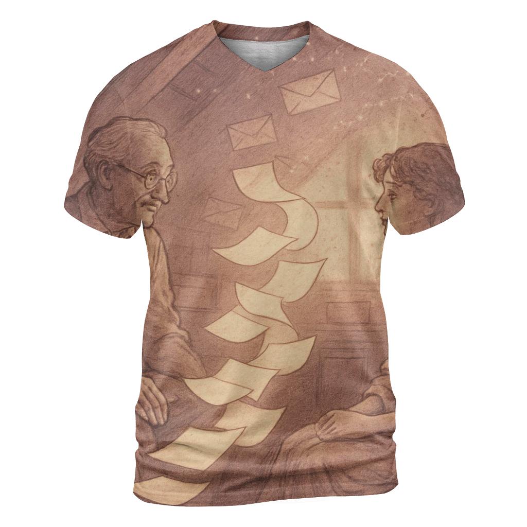 Unwritten Letters Between Hearts custom all-over print shirts