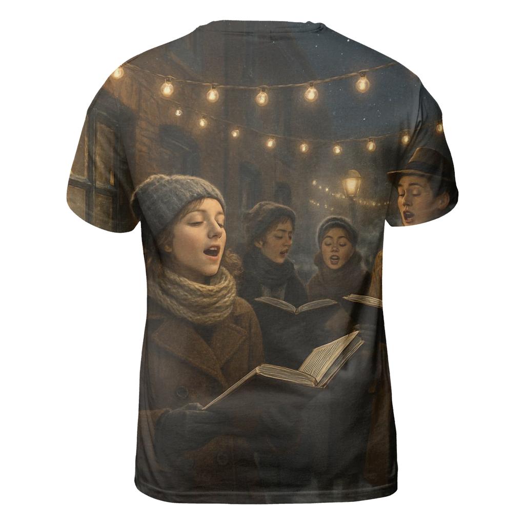 Midnight Carolers Lane trendy printed shirt styles