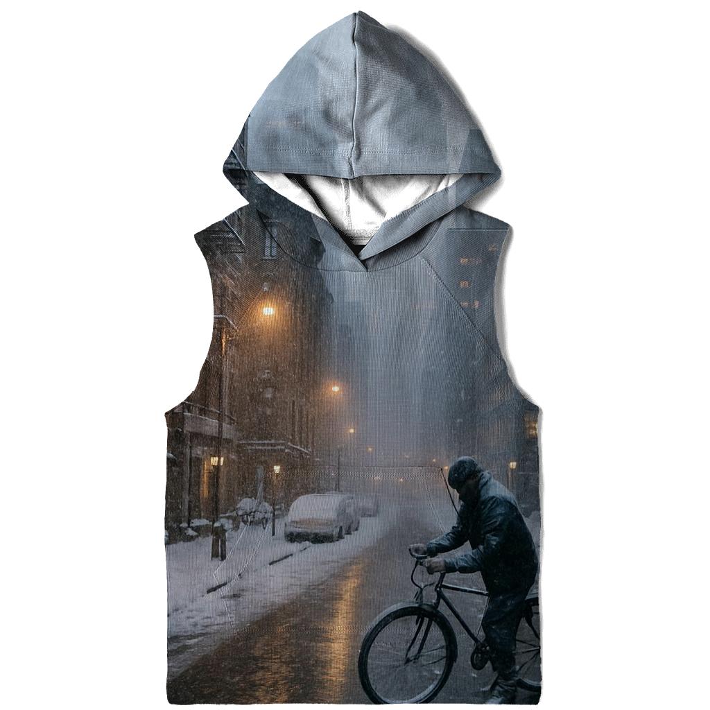Snowbound Midtown Perspective From A Quiet Side Street hoodie trends
