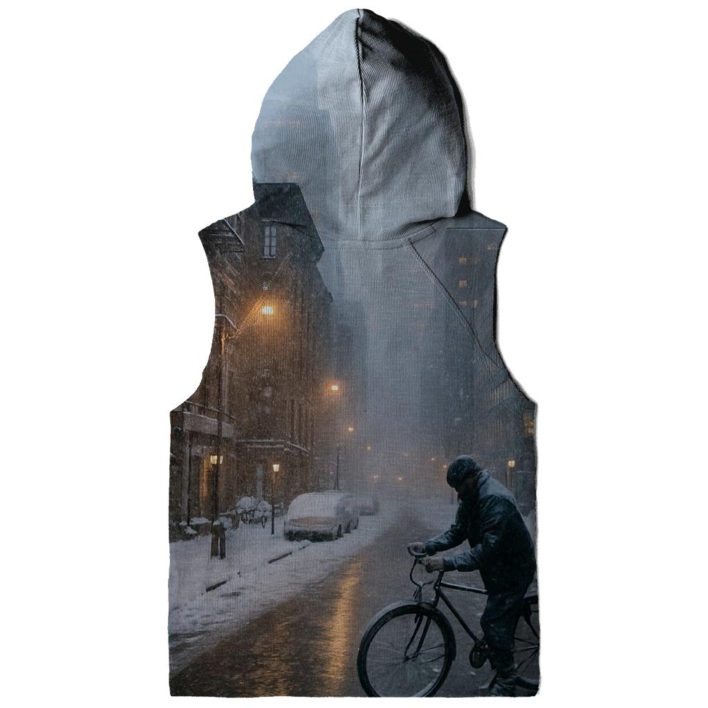 Snowbound Midtown Perspective From A Quiet Side Street hoodie trends