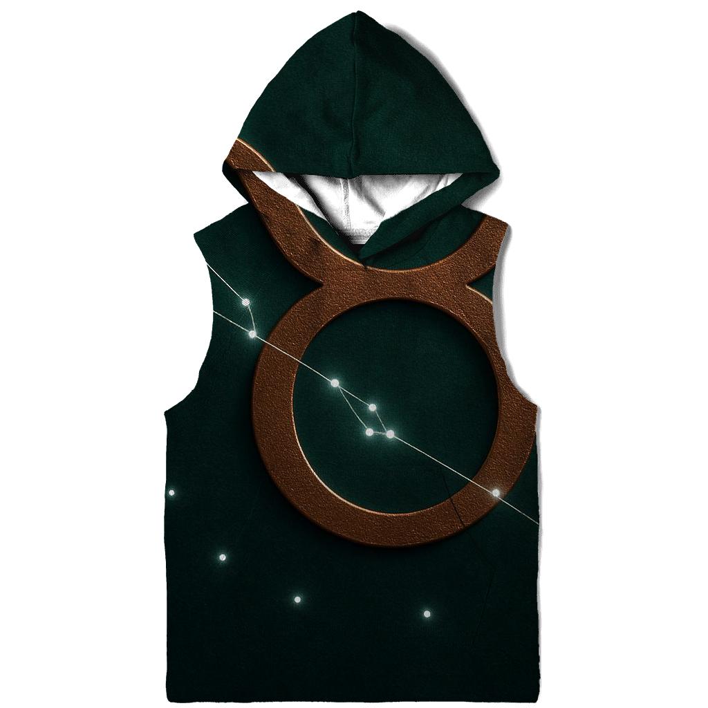 Mystic Taurus Bull Glyph Design custom hoodies