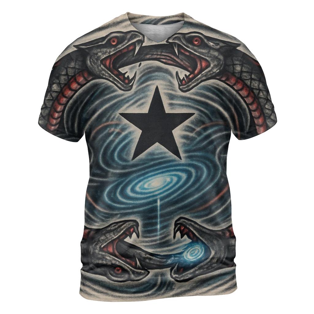 Binary Eclipse Embrace designer pattern shirts