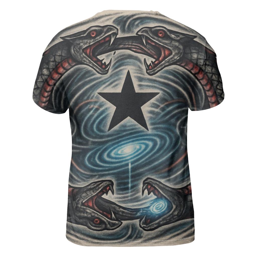 Binary Eclipse Embrace designer pattern shirts