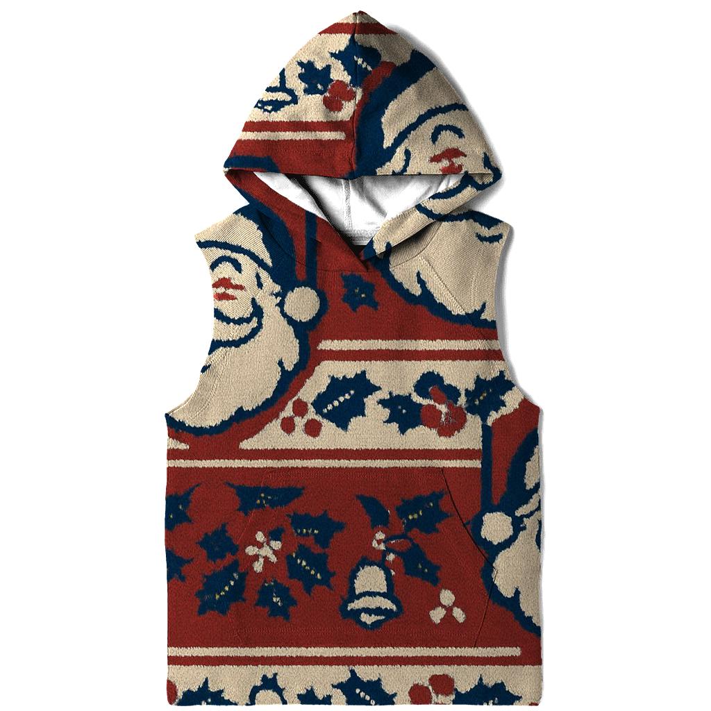Santa Sweater Crest Design premium hoodies