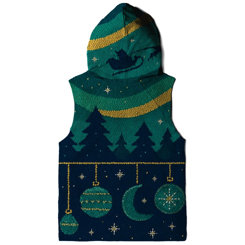 Northern Lights Ornament Band Design pullover hoodies