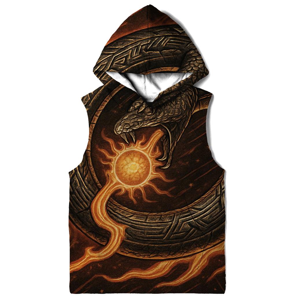 Solar Forge Ouroboros designer hoodies