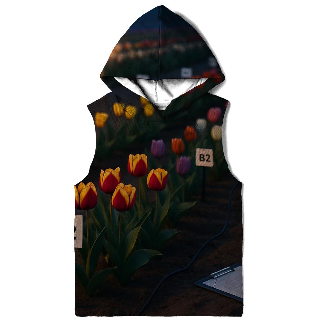 Evening Tulip Research Plot heavyweight hoodies