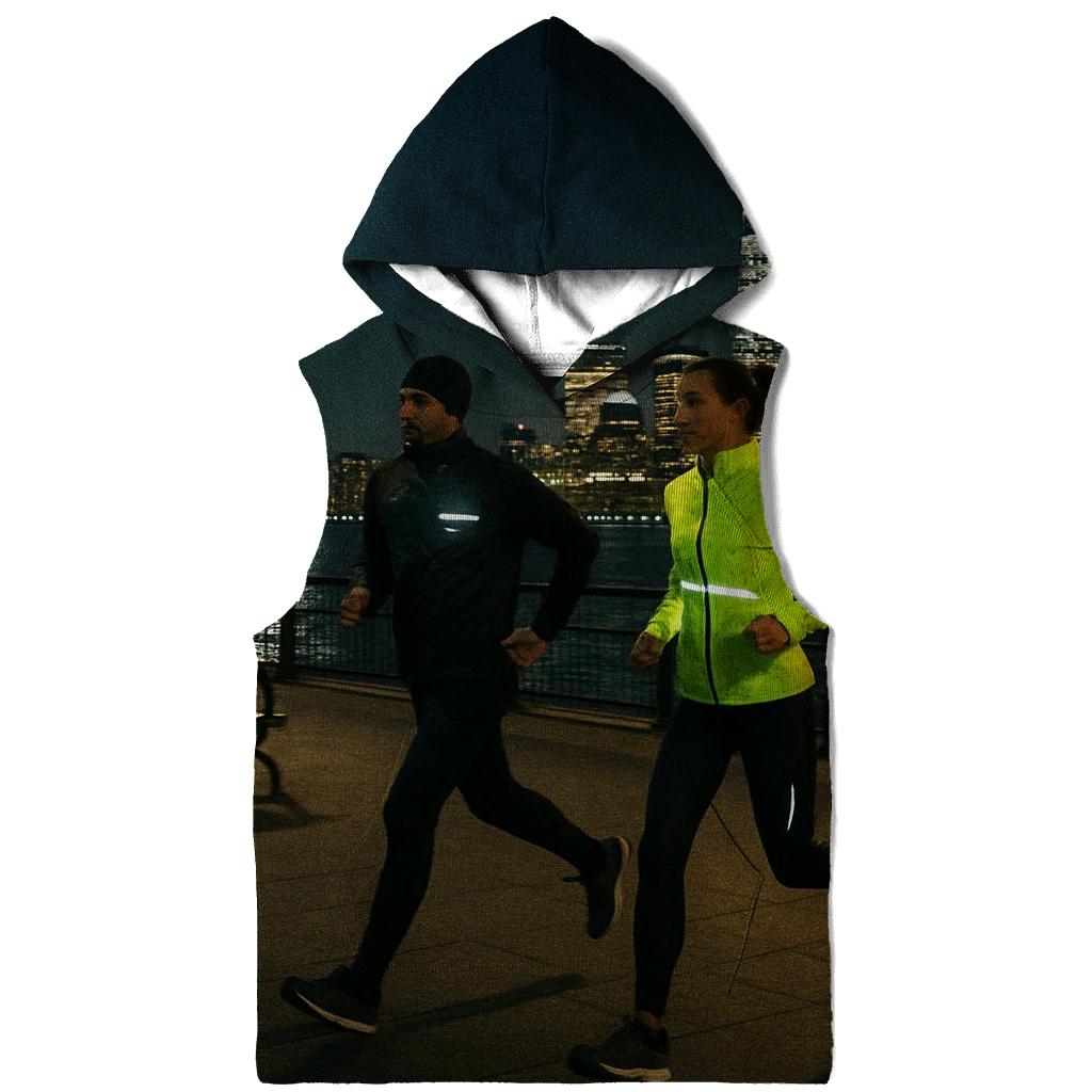 Midnight Blue River Chase With Joggers embroidered hoodies