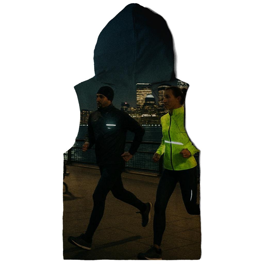 Midnight Blue River Chase With Joggers embroidered hoodies