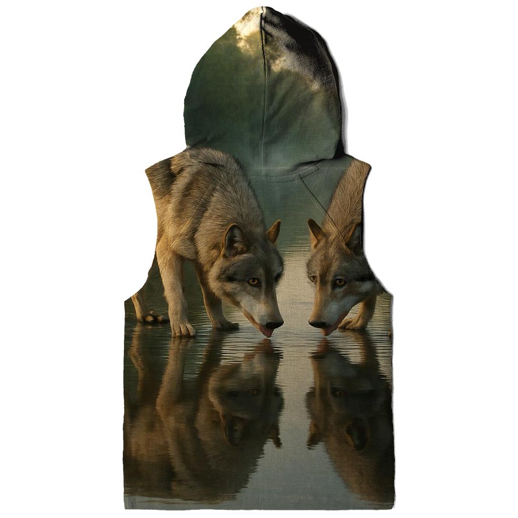 Riverbank Reflection Pair hoodie trends