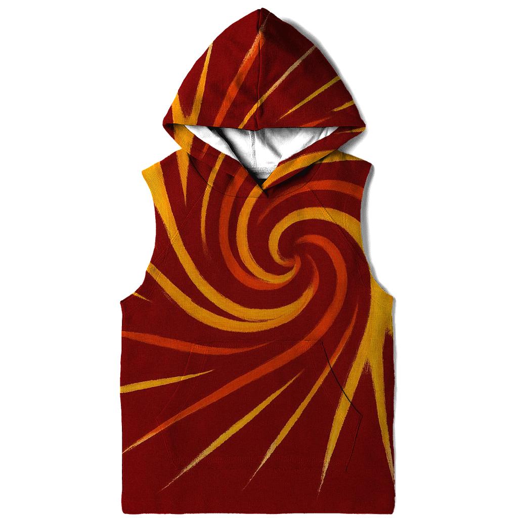 Solar Flare Radial Spiral hoodie trends