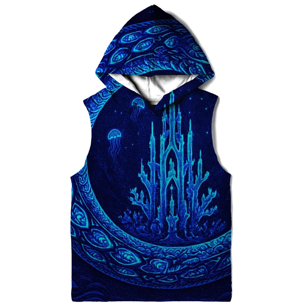 Bioluminescent Deep Coil zip-up hoodies