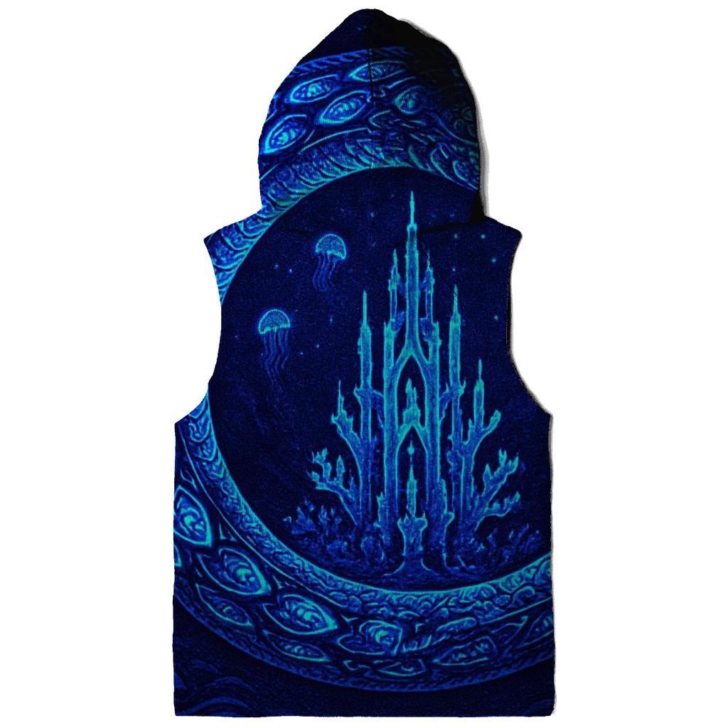 Bioluminescent Deep Coil zip-up hoodies