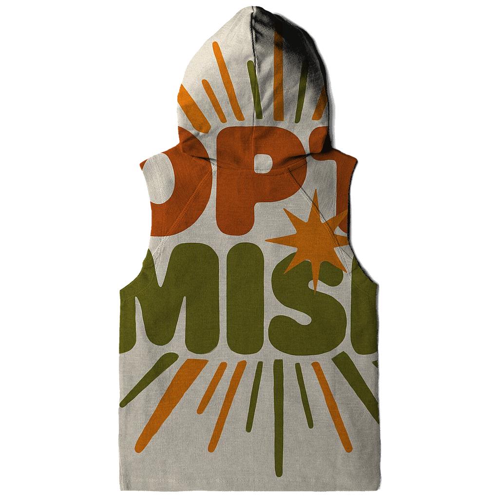 Solar Flare Typography lightweight hoodies