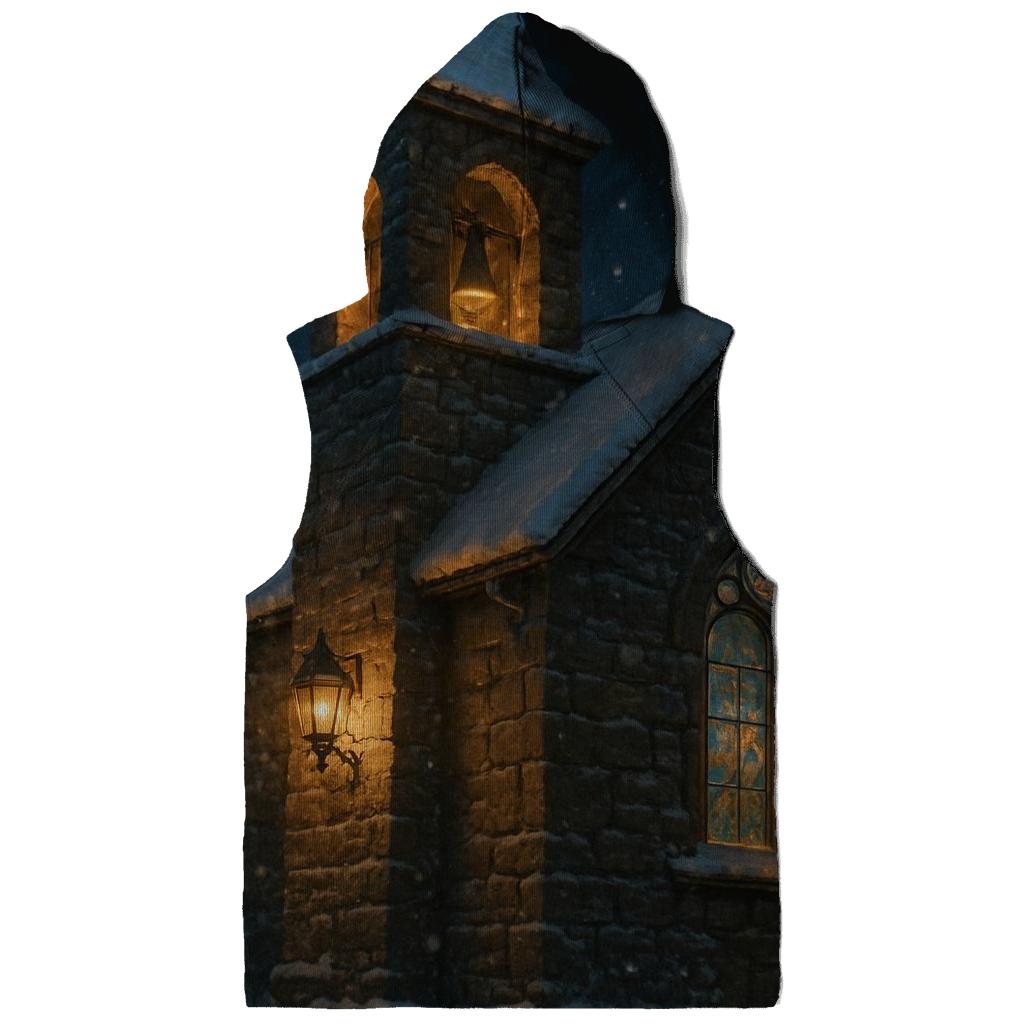 Snowy Church Bells premium hoodies