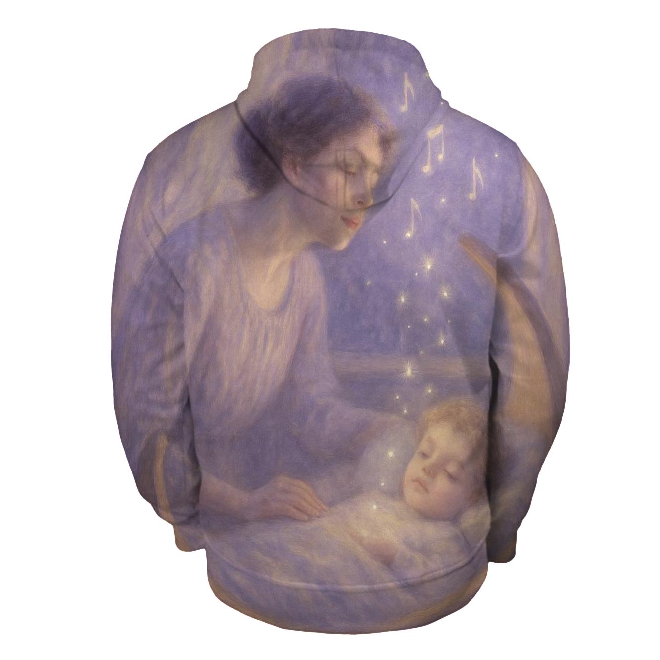 Lullaby Of Small Stars printed hoodies