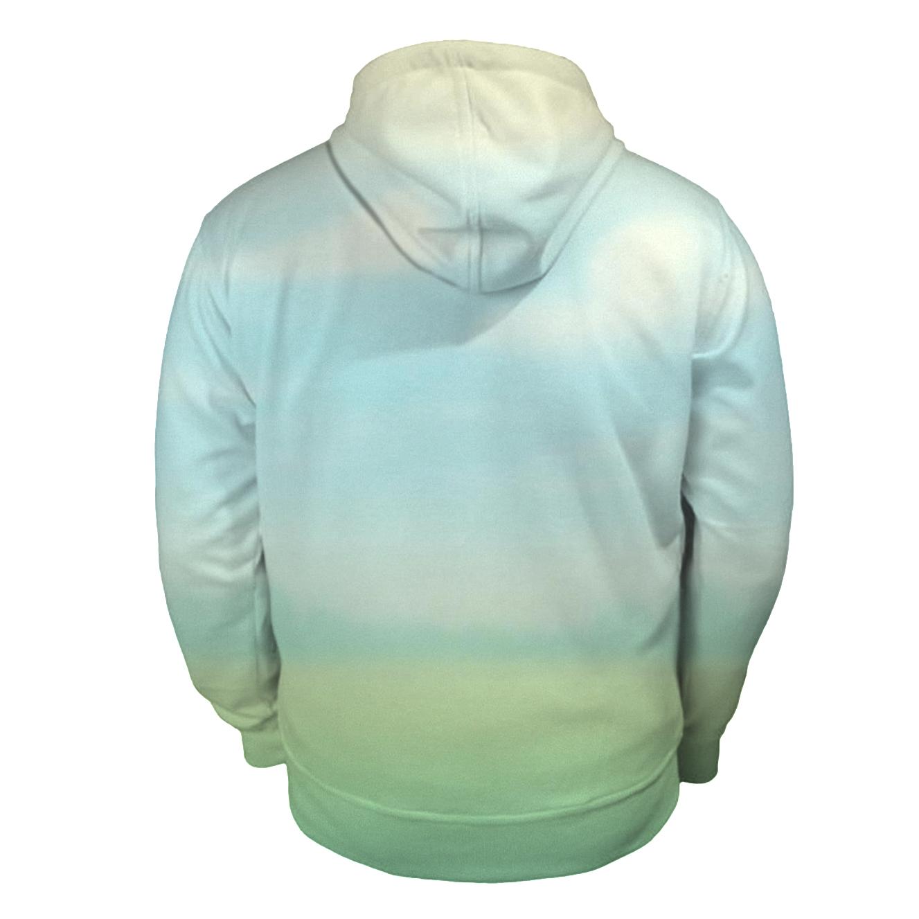 Meadow Sky Drift embroidered hoodies