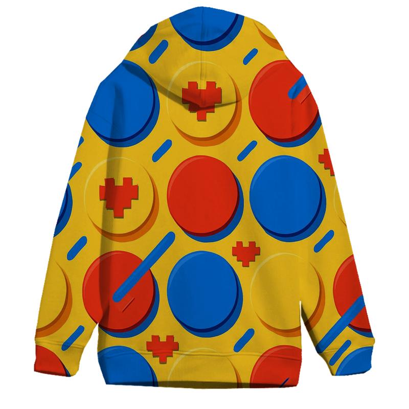 Arcade Token Mosaic hoodie styles