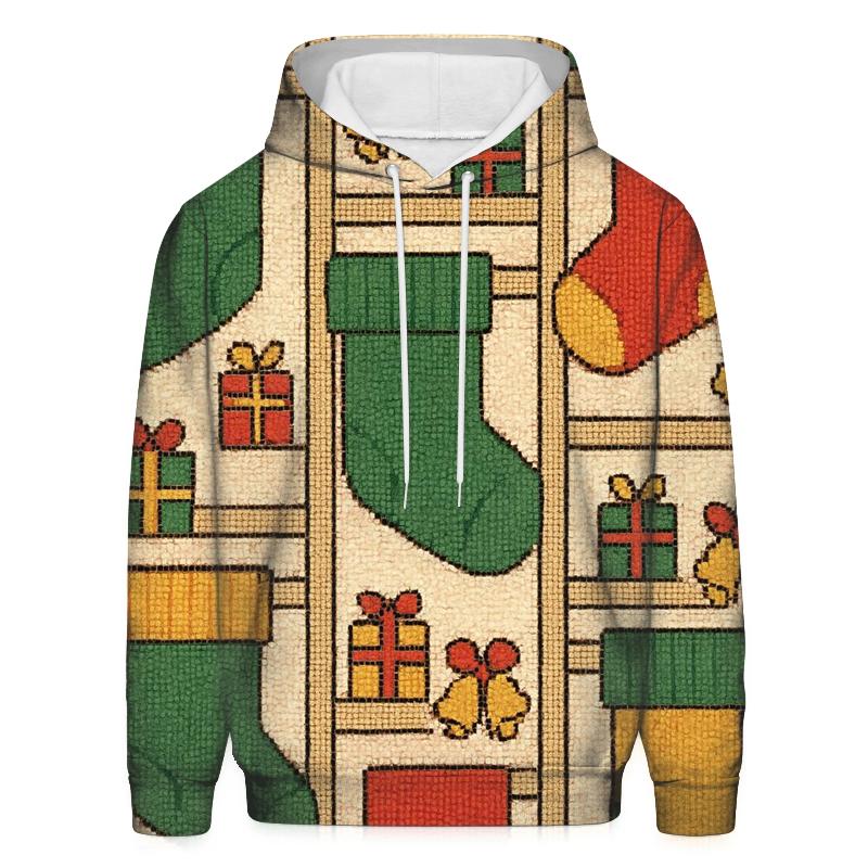 Stocking Ladder Patch Design hoodie trends