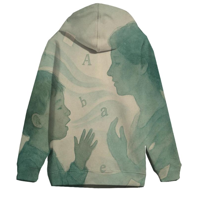 Her Echo In My Voice zip-up hoodies