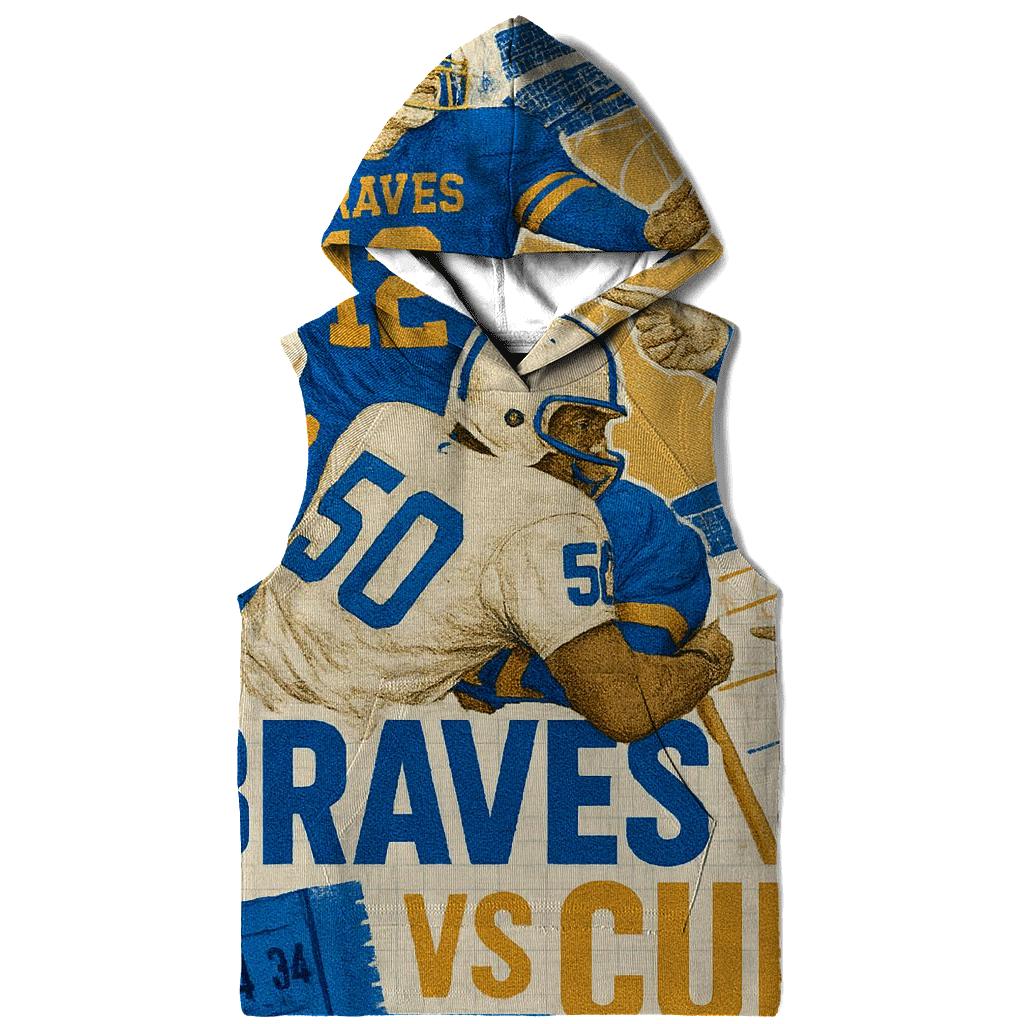 Seamless Rivalry Montage heavyweight hoodies
