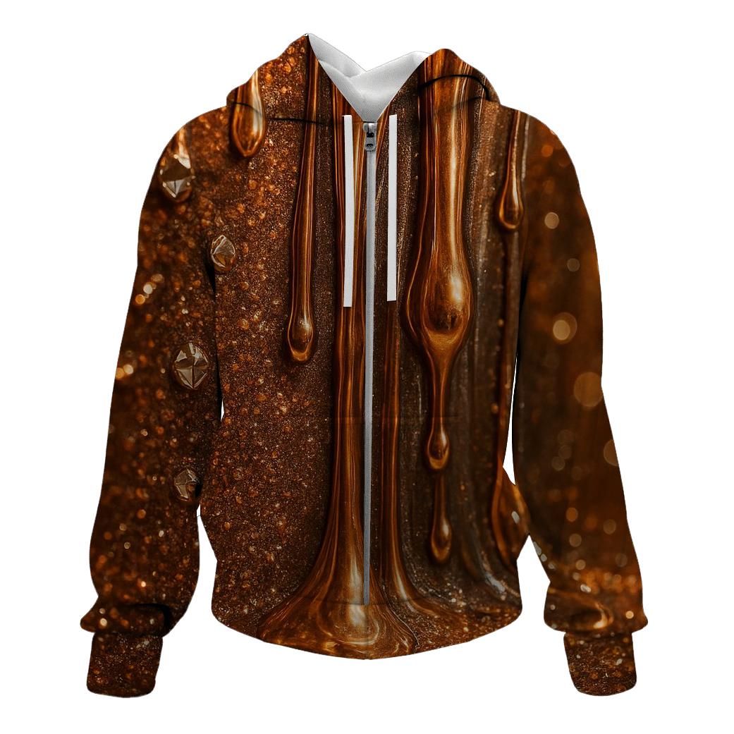 Gilded Cascade hoodie styles