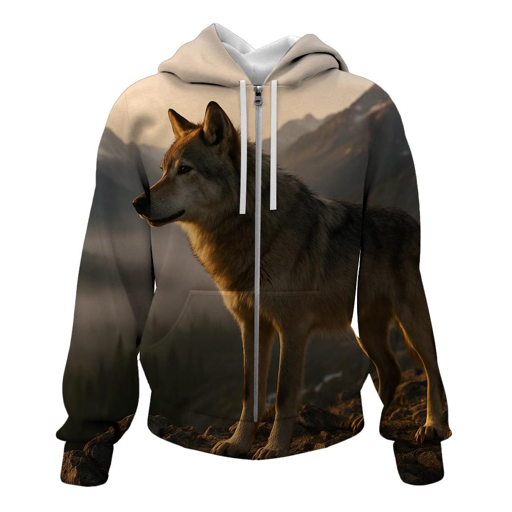 Mountain Alpha Watch graphic hoodies