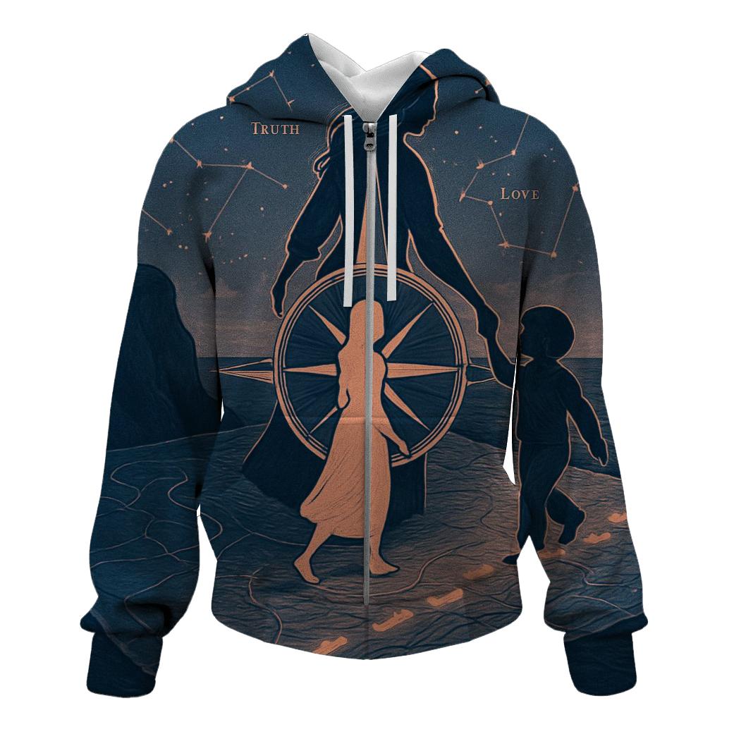 The Heart Compass designer hoodies